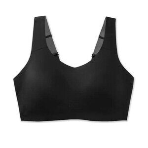 NEW Brooks Womens Size 30CD Dare Scoopback Running & Sports Bra 30C 30D Black